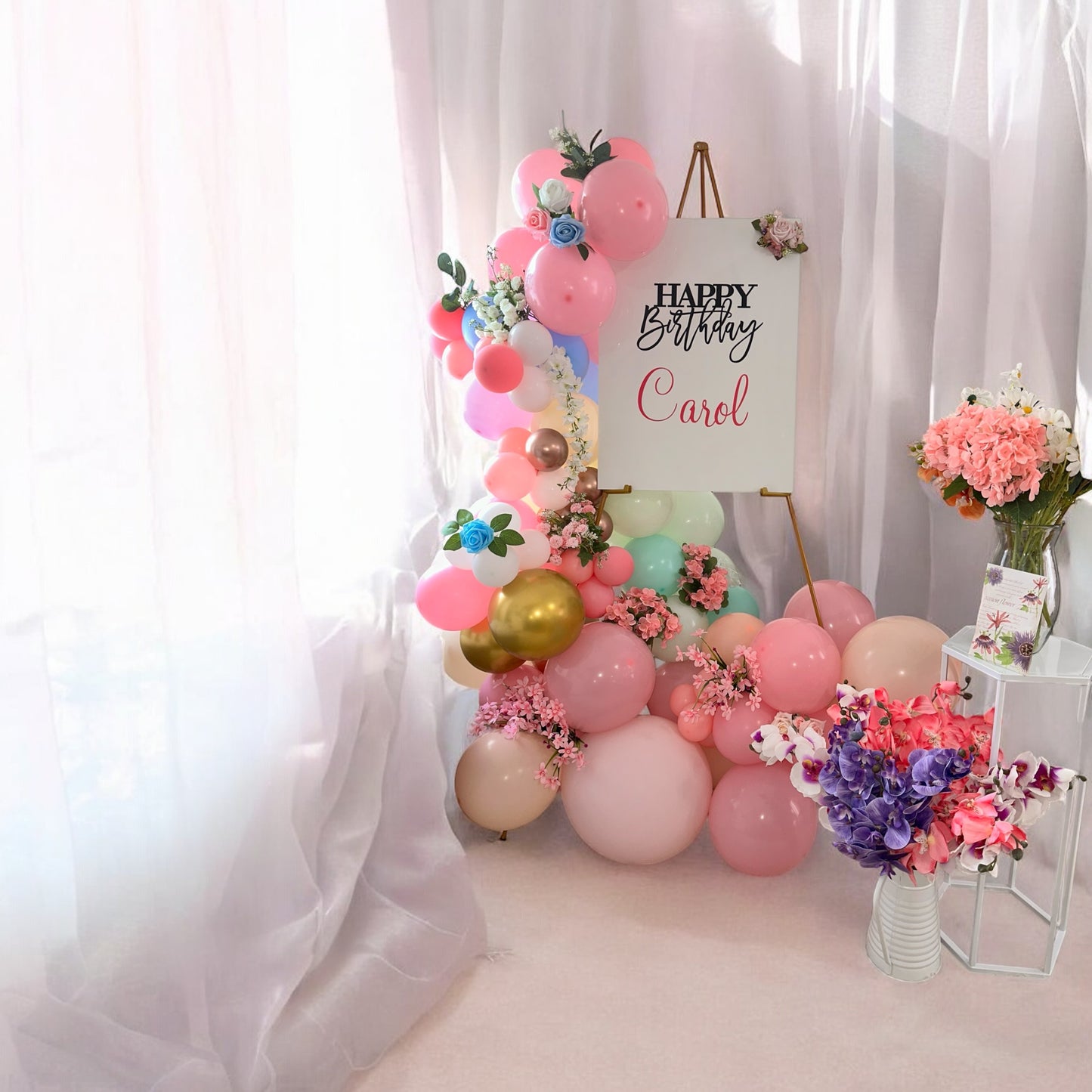 Event Celebration Easel Balloon